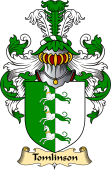 English Coat of Arms (v.23) for the family Tomlinson