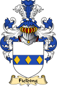 English Coat of Arms (v.23) for the family Fielding