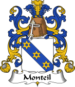 Coat of Arms from France for Monteil