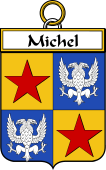 French Coat of Arms Badge for Michel