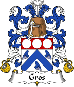 Coat of Arms from France for Gros