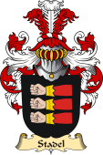v.23 Coat of Family Arms from Germany for Stadel