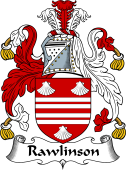 English Coat of Arms for the family Rawlinson