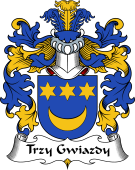 Polish Coat of Arms for Trzy Gwiazdy