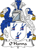 Irish Coat of Arms for O'Hanna