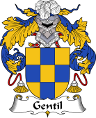 Portuguese Coat of Arms for Gentil