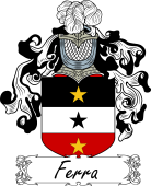 Araldica Italiana Coat of arms used by the Italian family Ferra