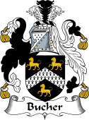 English Coat of Arms for the family Bucher