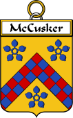 Irish Badge for McCusker or Cosker