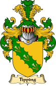 English Coat of Arms (v.23) for the family Tipping