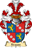v.23 Coat of Family Arms from Germany for Krauss