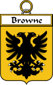 Irish Badge for Browne
