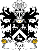 Welsh Coat of Arms for Pratt (of Parc-y-pratt, St Dogmaels, Pembrokeshire)