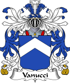 Italian Coat of Arms for Vanucci