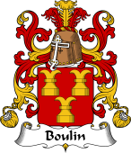 Coat of Arms from France for Boulin