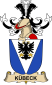 Republic of Austria Coat of Arms for Kübeck