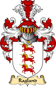 English Coat of Arms (v.23) for the family Ragland (Wales)