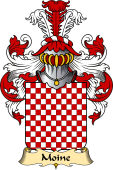 French Family Coat of Arms (v.23) for Moine