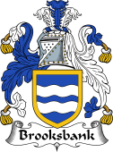 English Coat of Arms for the family Brooksbank