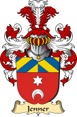 v.23 Coat of Family Arms from Germany for Jenner