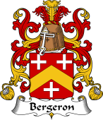 Coat of Arms from France for Bergeron