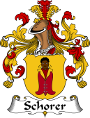 German Wappen Coat of Arms for Schorer