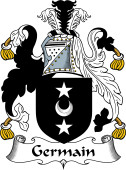 English Coat of Arms for the family Germain or Germyn