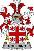 Irish Coat of Arms for Goulding or O'Goillin