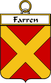 Irish Badge for Farren or O'Farren