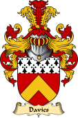 Welsh Family Coat of Arms (v.23) for Davies (of Caerhun, Caernarfonshire)