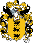 English or Welsh Coat of Arms for Keats (Gloucester and Berks)