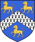 Irish Family Shield for Archdall or Archdale