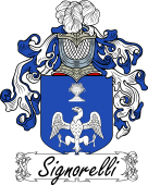Araldica Italiana Coat of arms used by the Italian family Signorelli