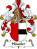 German Wappen Coat of Arms for Häusler