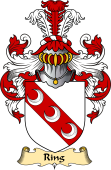 English Coat of Arms (v.23) for the family Ring