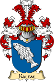 v.23 Coat of Family Arms from Germany for Karras