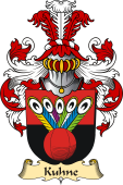 v.23 Coat of Family Arms from Germany for Kuhne