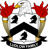 American Coat of Arms for Ludlow