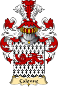 French Family Coat of Arms (v.23) for Calonne