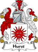 English Coat of Arms for Hurst