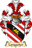 v.23 Coat of Family Arms from Germany for Langacker