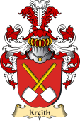 v.23 Coat of Family Arms from Germany for Kreith