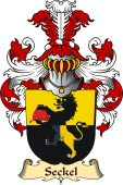 v.23 Coat of Family Arms from Germany for Seckel