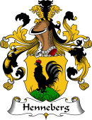 German Wappen Coat of Arms for Henneberg