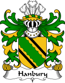 Welsh Coat of Arms for Hanbury (of Pontypool, Monmouthshire)