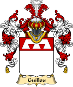 French Family Coat of Arms (v.25) Guillou