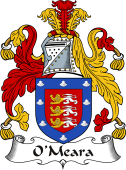 Irish Coat of Arms for O'Meara