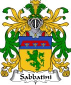 Italian Coat of Arms for Sabbatini