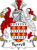 Irish Coat of Arms for Tyrrell I