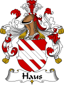 German Wappen Coat of Arms for Haus
